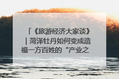 《旅游经济大家谈》｜菏泽牡丹如何变成造福一方百姓的“产业之花”“富民之花”？