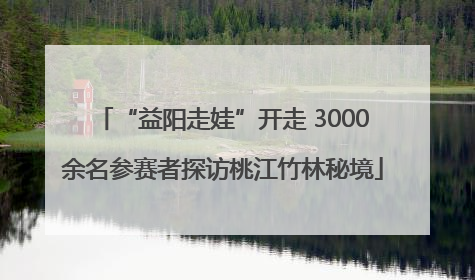 “益阳走娃”开走 3000余名参赛者探访桃江竹林秘境