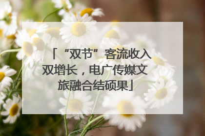 “双节”客流收入双增长，电广传媒文旅融合结硕果