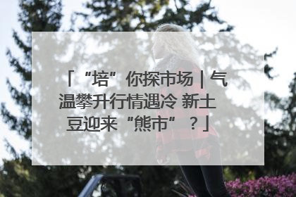 “培”你探市场｜气温攀升行情遇冷 新土豆迎来“熊市”？