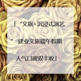 “文旅+沉浸式演艺” 建业文旅端午假期人气口碑双丰收