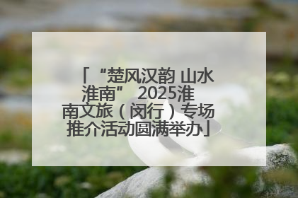 “楚风汉韵 山水淮南” 2025淮南文旅（闵行）专场推介活动圆满举办
