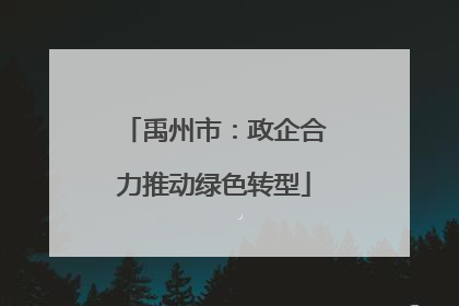 禹州市：政企合力推动绿色转型
