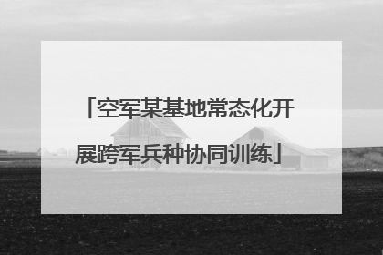 空军某基地常态化开展跨军兵种协同训练