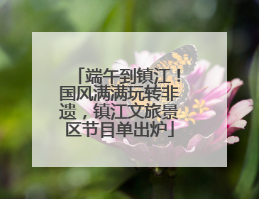 端午到镇江！国风满满玩转非遗，镇江文旅景区节目单出炉
