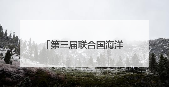 第三届联合国海洋大会进入第二日