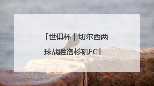 世俱杯｜切尔西两球战胜洛杉矶FC