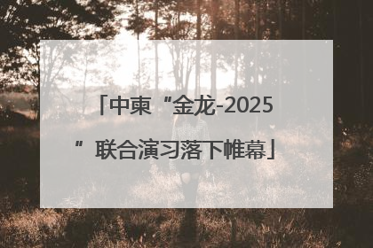 中柬“金龙-2025”联合演习落下帷幕