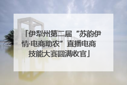 伊犁州第二届“苏韵伊情·电商助农”直播电商技能大赛圆满收官