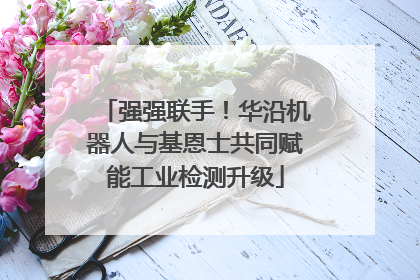 强强联手！华沿机器人与基恩士共同赋能工业检测升级