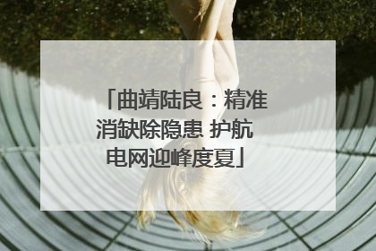 曲靖陆良：精准消缺除隐患 护航电网迎峰度夏