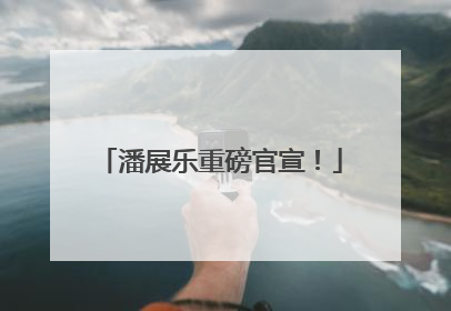 潘展乐重磅官宣！