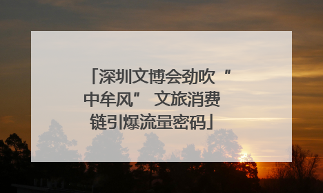 深圳文博会劲吹“中牟风” 文旅消费链引爆流量密码