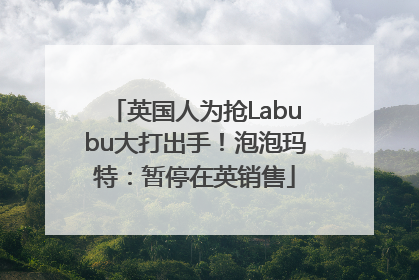 英国人为抢Labubu大打出手！泡泡玛特：暂停在英销售
