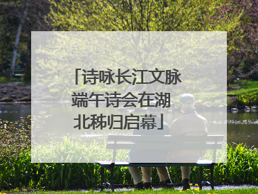 诗咏长江文脉 端午诗会在湖北秭归启幕