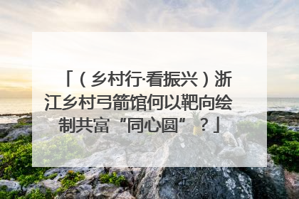 （乡村行·看振兴）浙江乡村弓箭馆何以靶向绘制共富“同心圆”？
